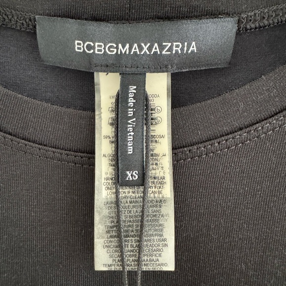 NWT BCBGMaxAzria Knotted Waist Tee - Picture 9 of 9